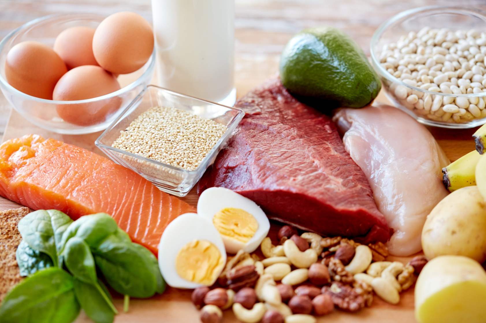 У яких продуктах багато білка список продуктів харчування, багатих протеїном