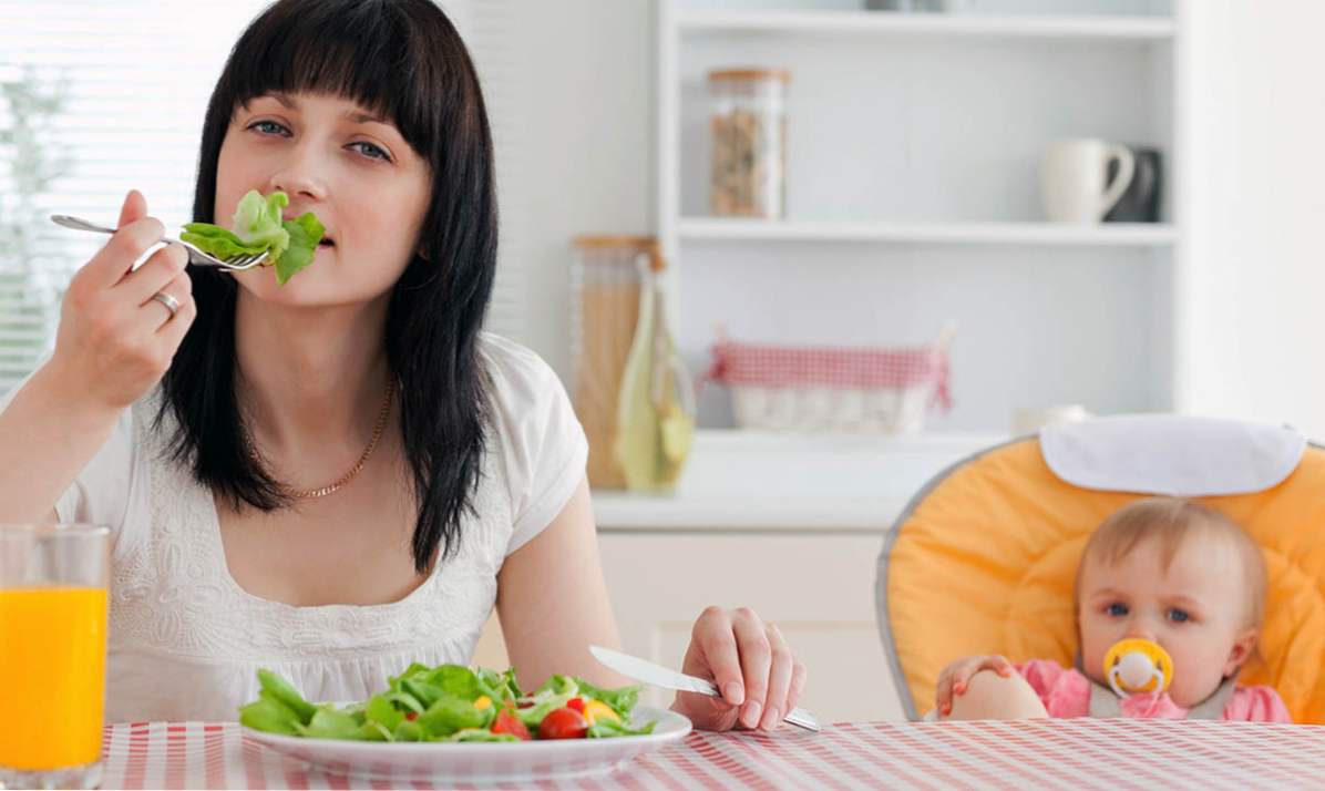 Dieta karmiących matek przez miesiące tabeli produktów, które mogą, co nie może, menu diety poporodowej