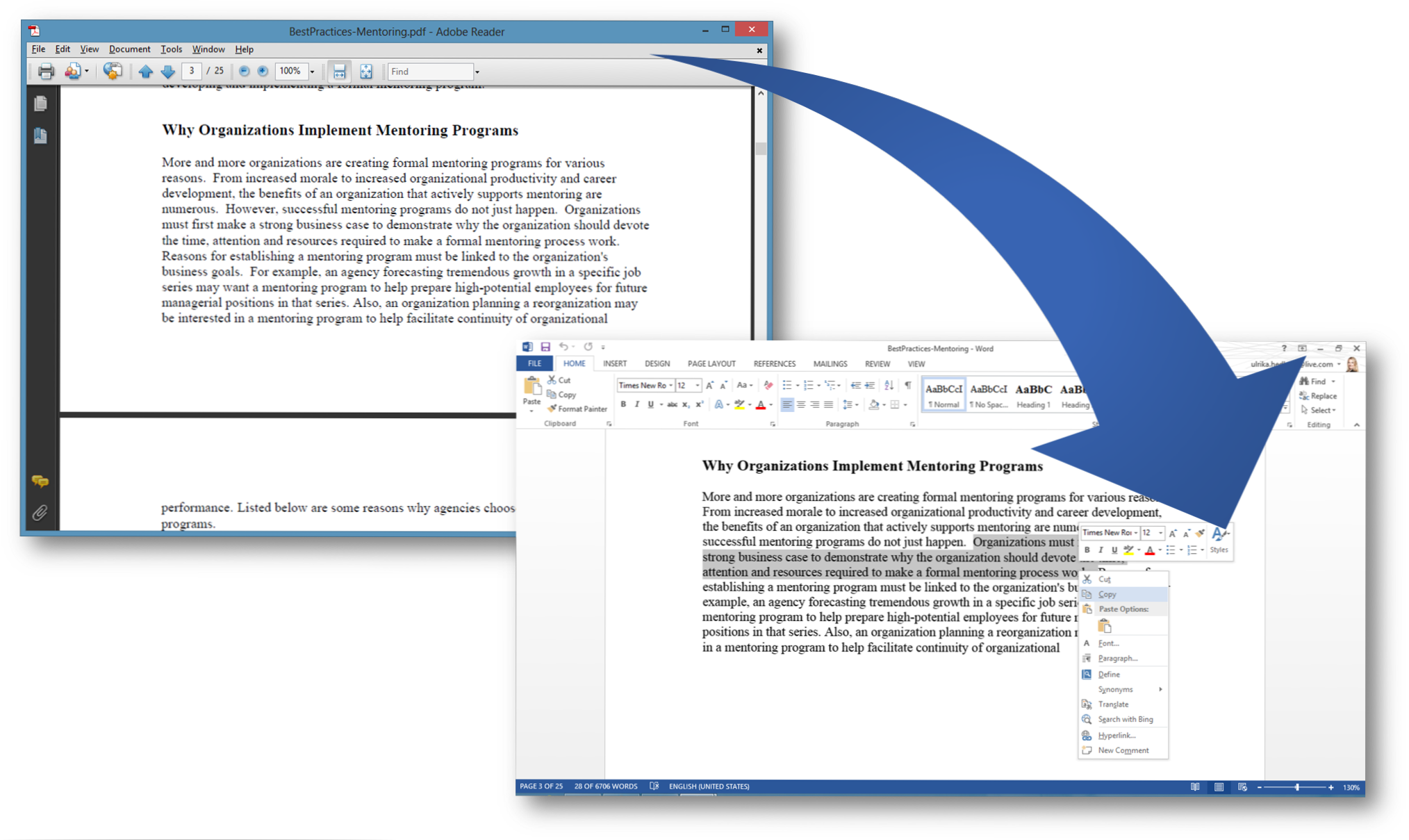 Jak PDF (PDF) przetłumaczyć na Word (Word) do edycji - 4 sposoby