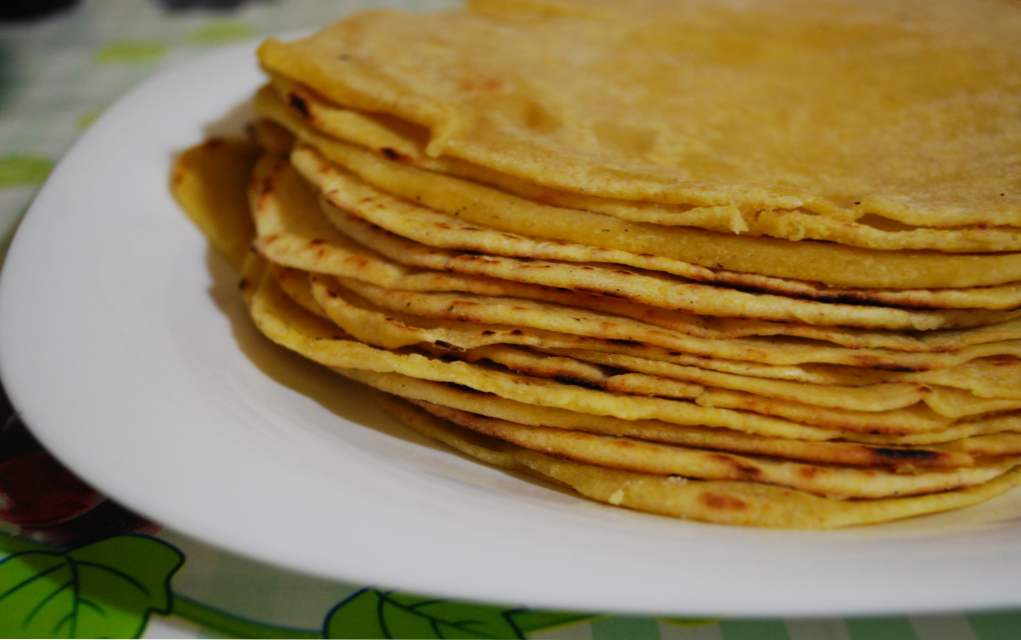 Kukuričné ​​tortilly - 6 receptov