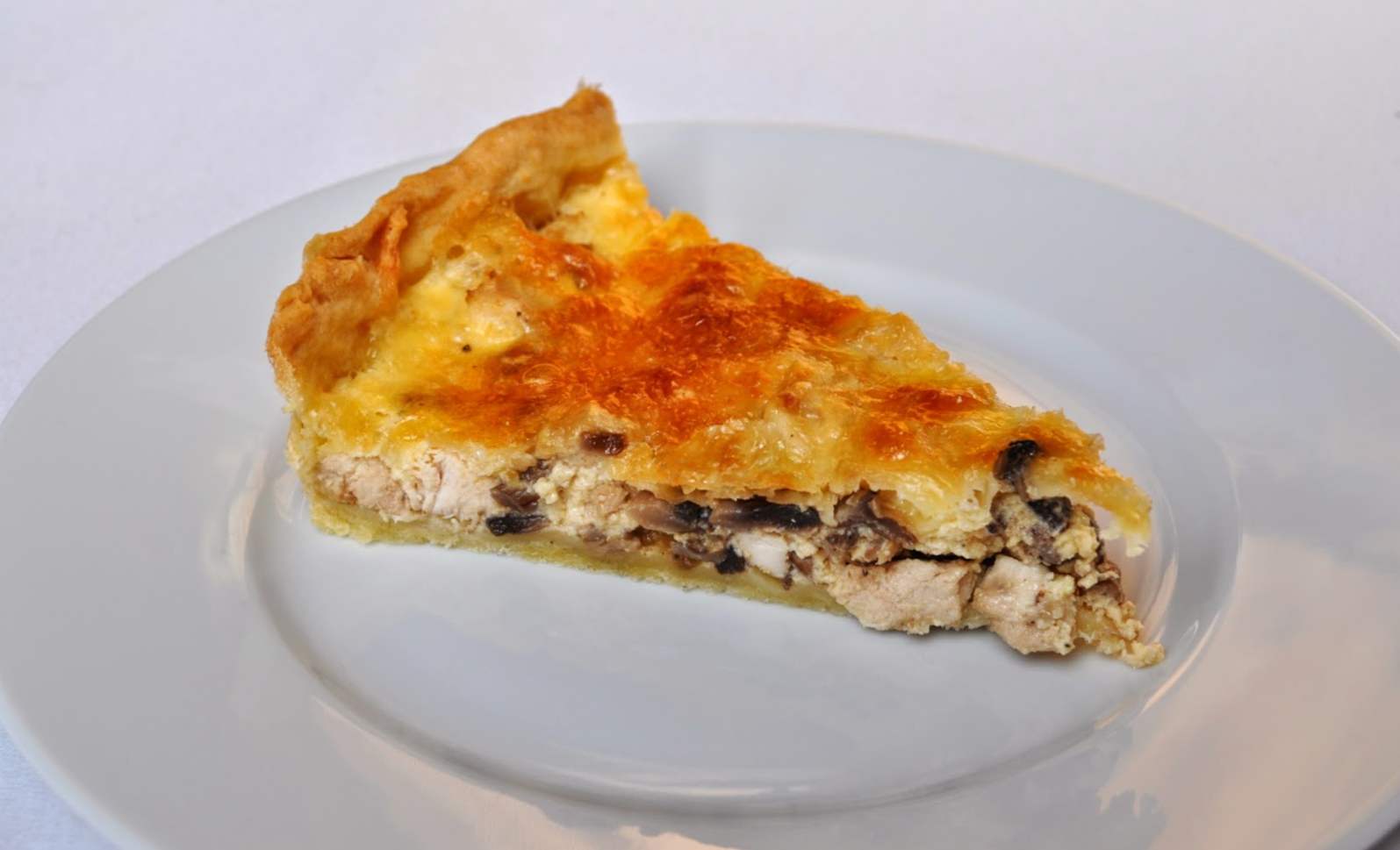 Лоранскій пиріг з куркою і грибами - 7 найсмачніших рецептів французького відкритого пирога