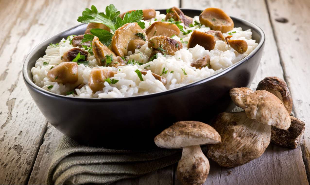Рис з грибами - 7 рецептів приготування