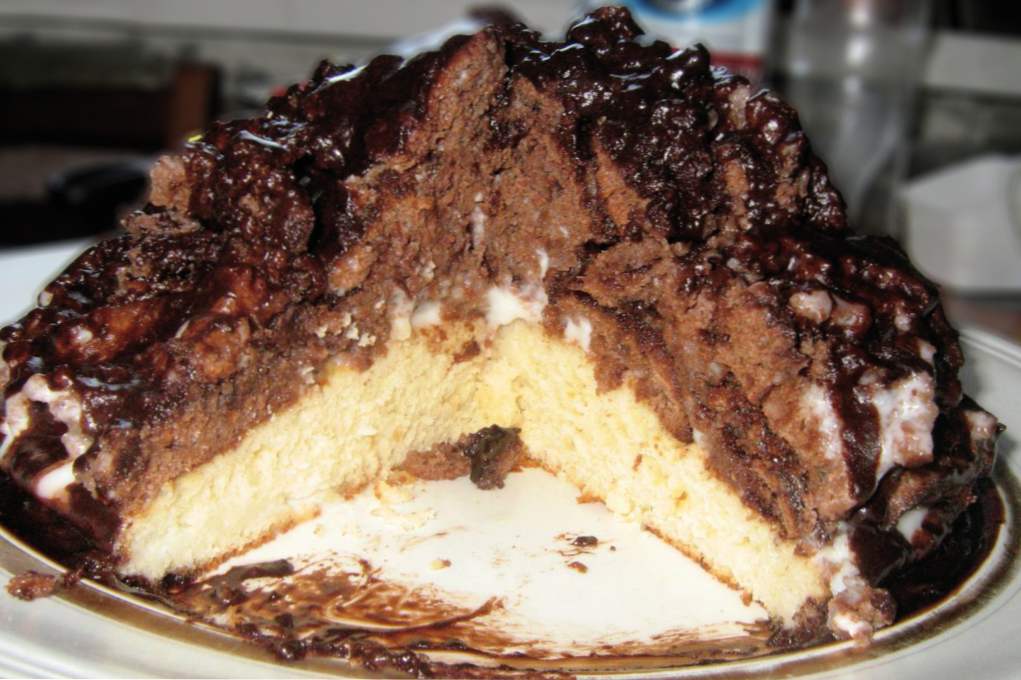 Cake Curly Pinscher - 8 krok za krokom recepty