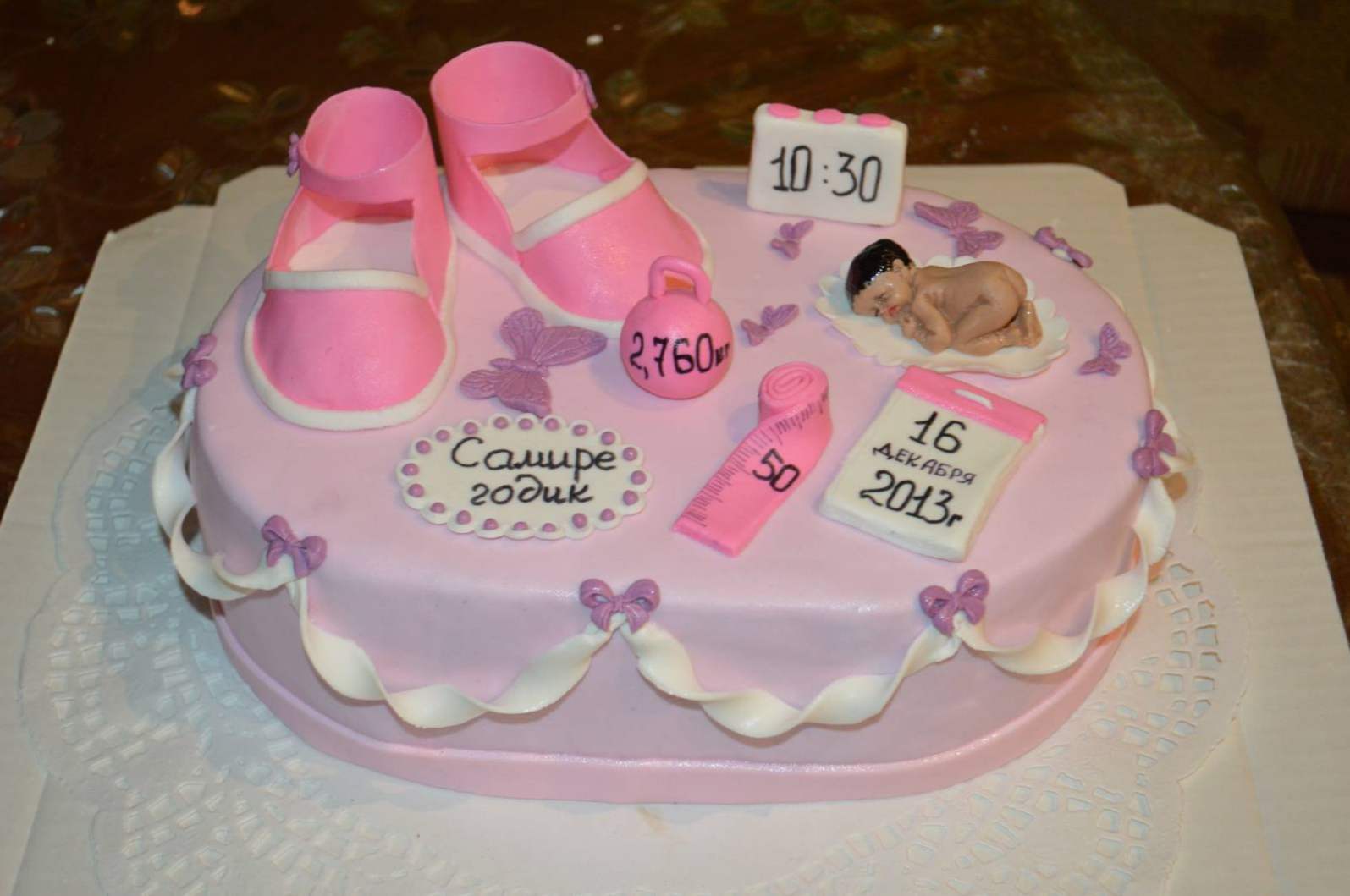 Торт на 1 рік дівчинці - 6 рецептів, як приготувати і прикрасити святковий торт своїми руками