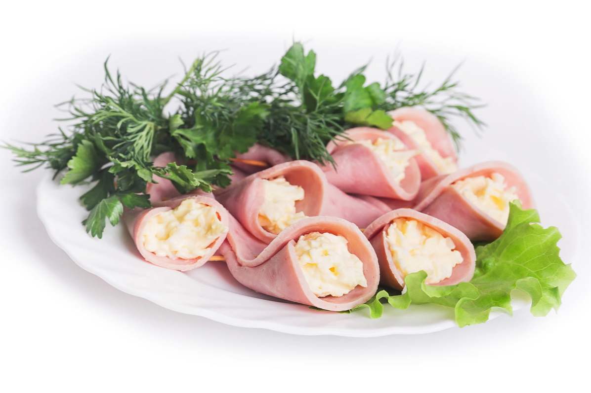 Ham rollovi - 6 ukusna recepata s različitim punjenjem