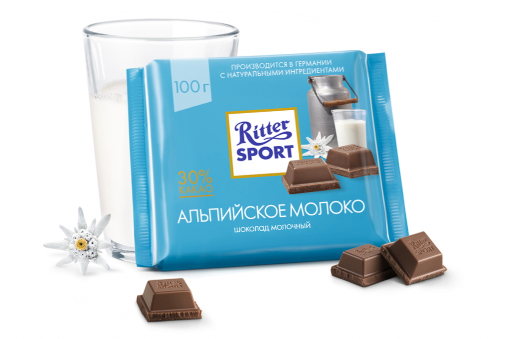 Čokolada Ritter Sport (Ritter Sport) sve vrste, sastav, kalorijski sadržaj, proizvođač