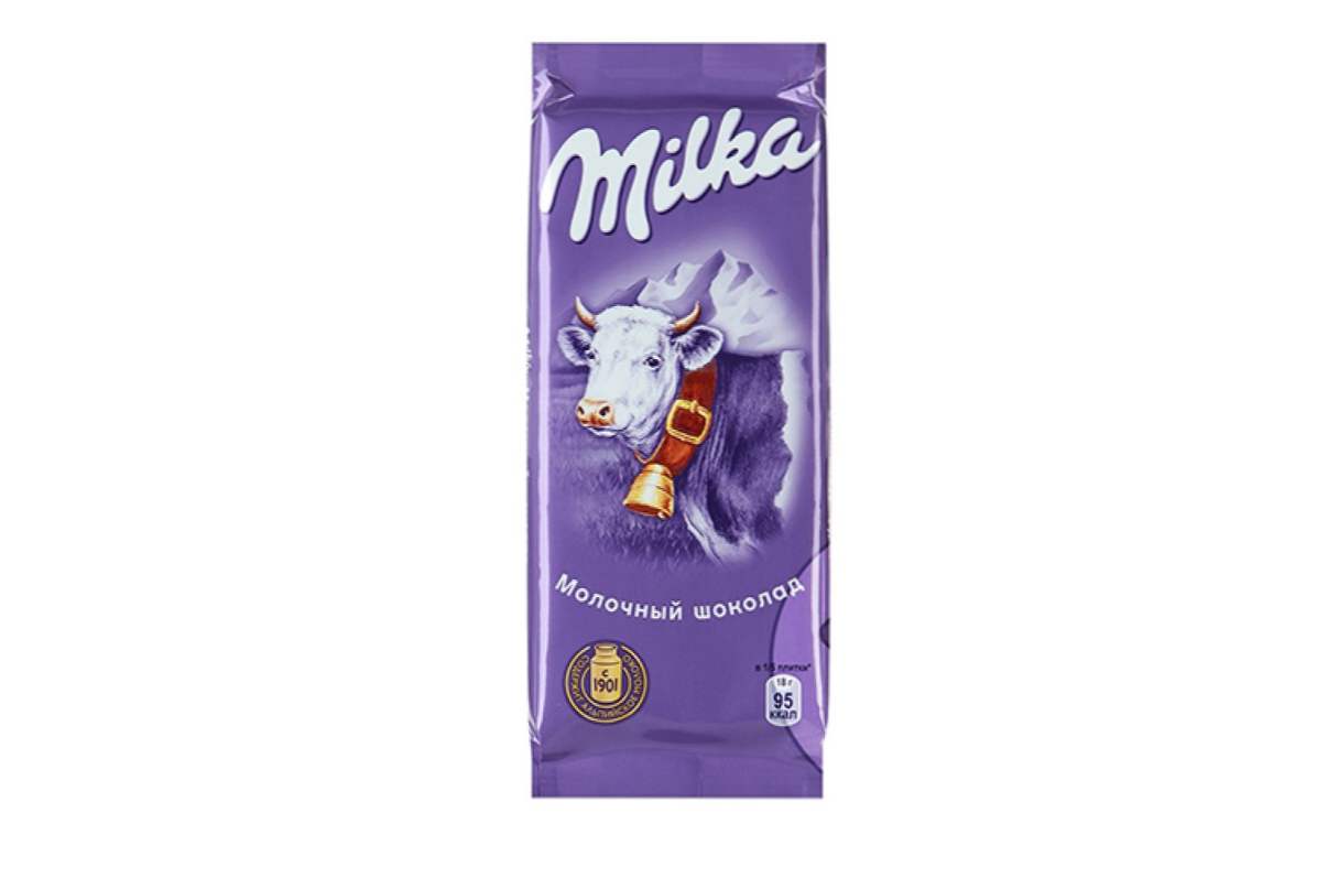 Milka Čokolada (Milka) asortiman vrsta i okusa, sastava, kaloričnog sadržaja, proizvođača