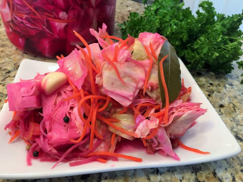 Quick Pickled Picked Cabbage - 7 receptov