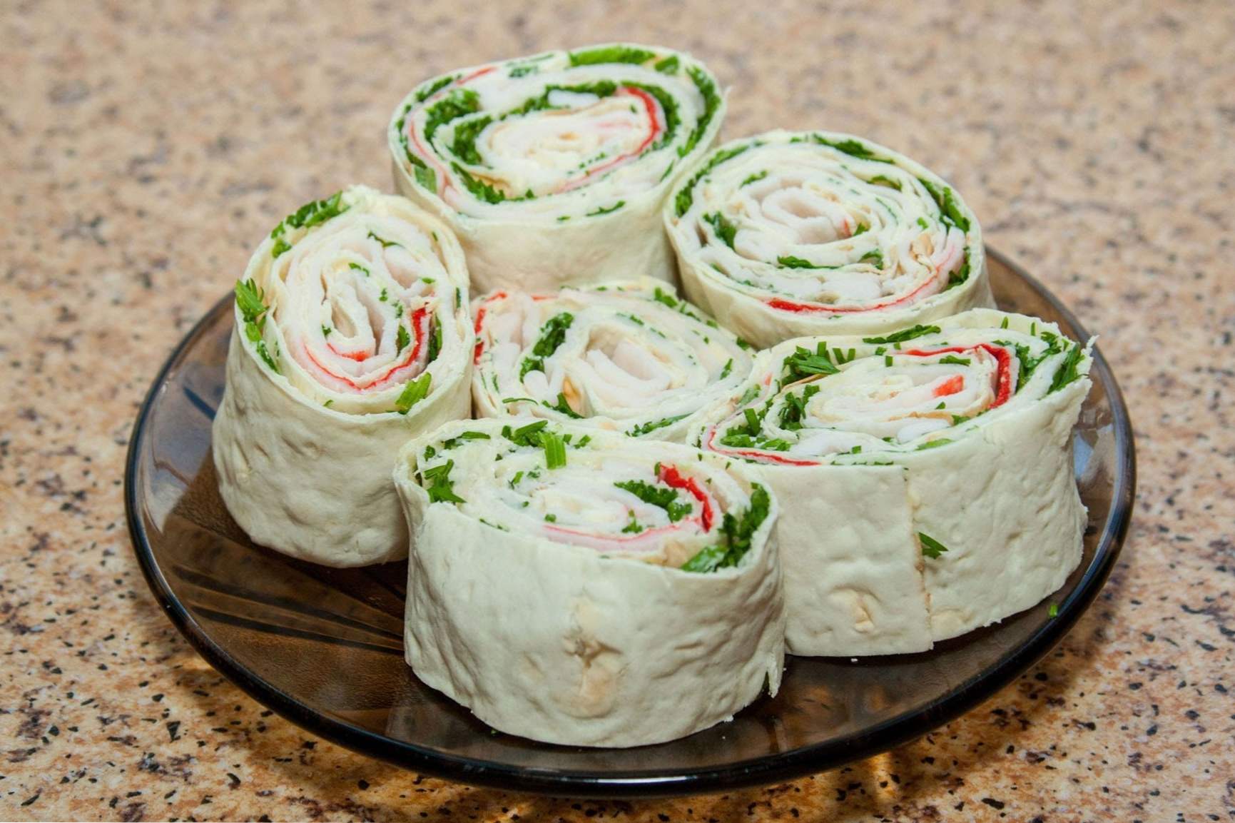 Lavash roll s paličicami - 7 okusnih kuharskih receptov