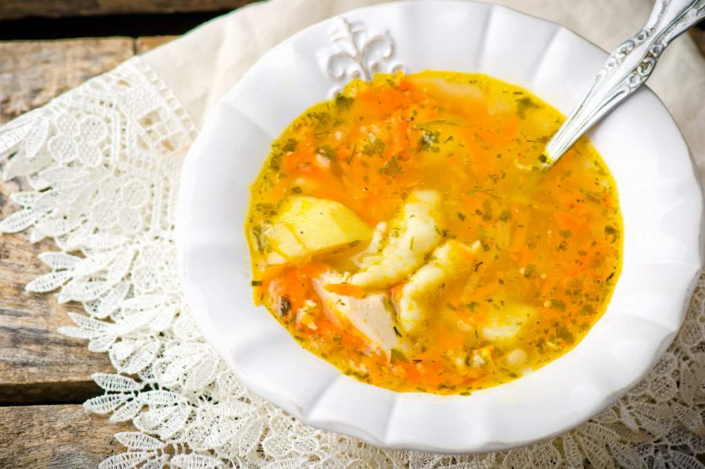 Суп з галушками - 9 смачних рецептів