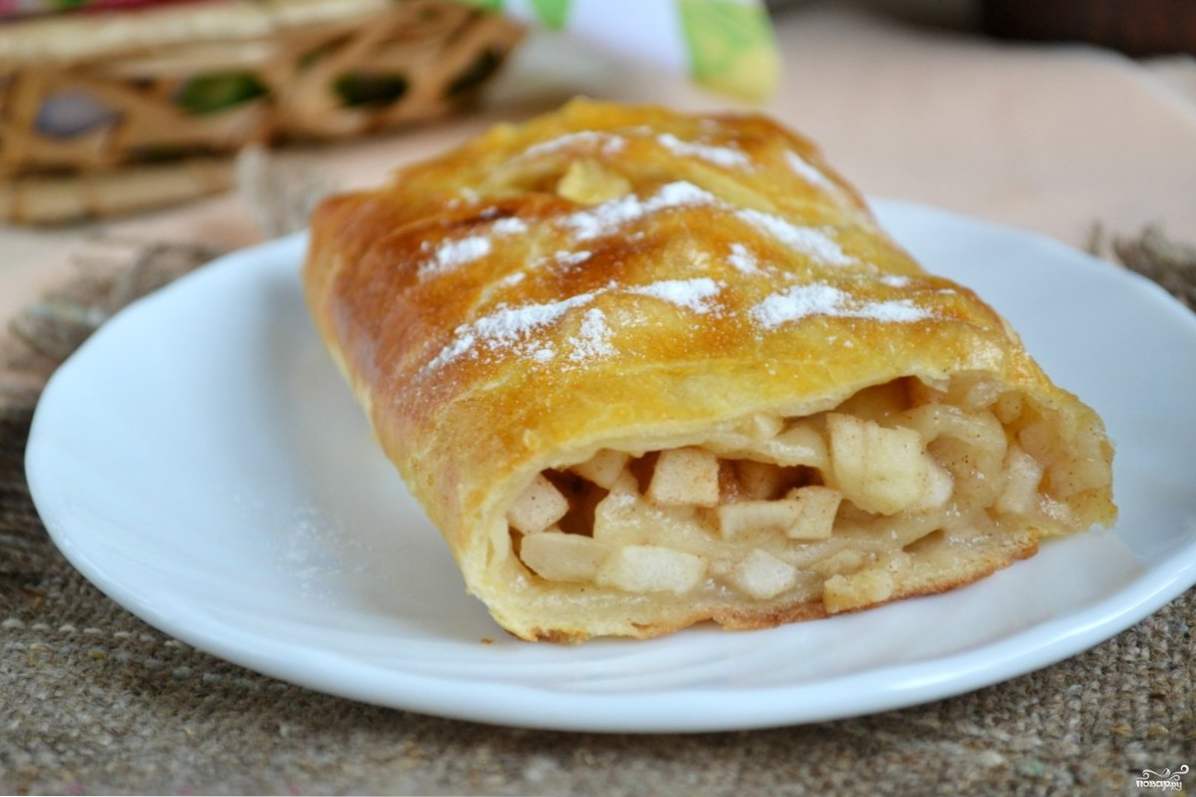 Apple Puff Pastry Strudel - ukusni recepti