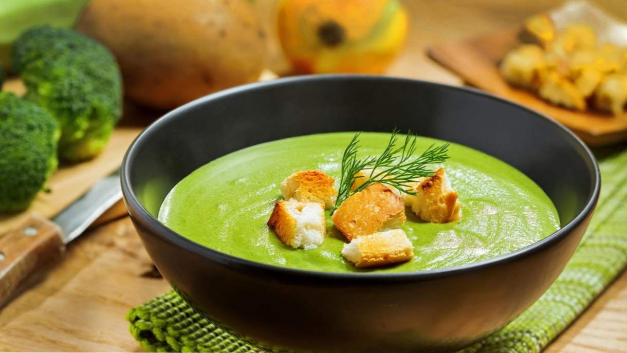 Brokoliova kremna juha - 10 receptov